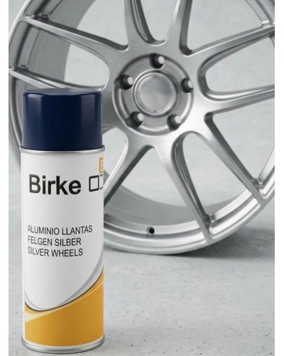 Spray de pintura de aluminio profesional BIRKE para llantas de aleación