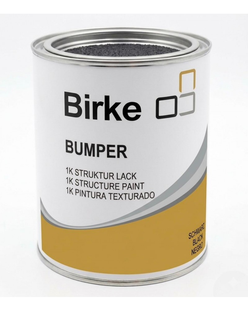 Pintura texturada profesional BIRKE de1 litro para plásticos