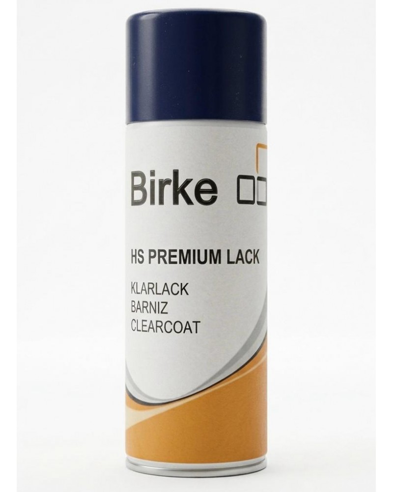 Barniz en spray profesional BIRKE para coches